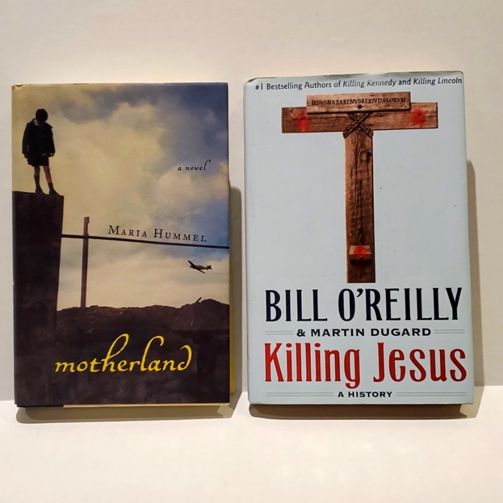 2 Hardback books.